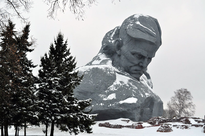 Белоруссия, Брестская крепость зимой Брестская крепость, зима