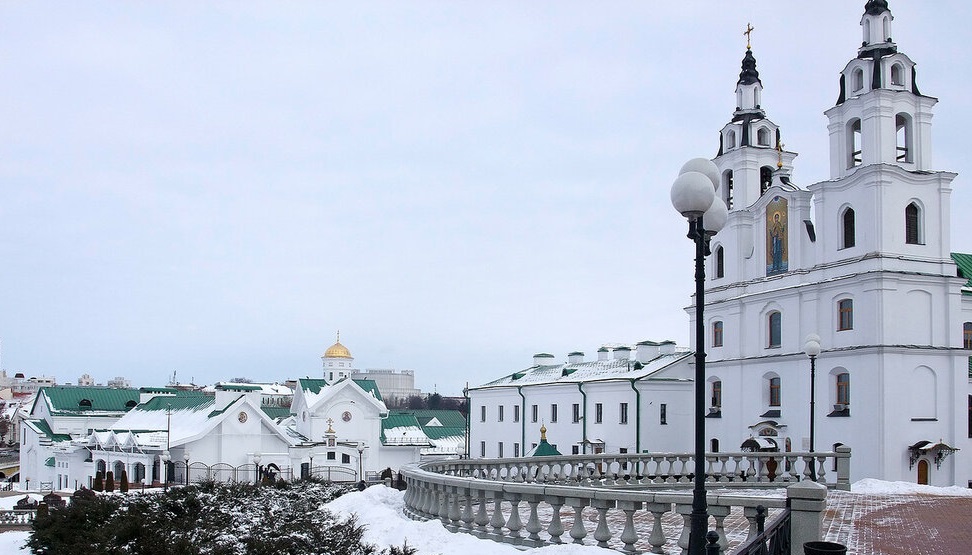 Минск зимой