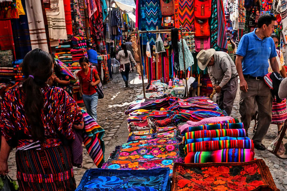 Рынок Чичикастенанго rynok chichicastenango